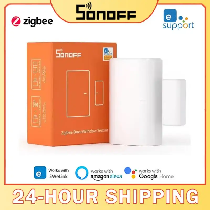 

SONOFF SNZB-04P Zigbee датчик двери, окна, датчик домашней охранной сигнализации, локальная умная сцена, работает с Alexa Google Home Smartthings