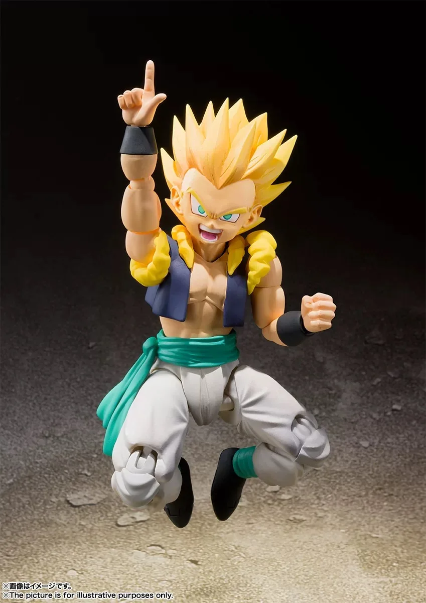 

Bandai Dragon Ball SHF Gotenks Super Movable Multiform Doll Super Saiyan Wutian Gesbuou
