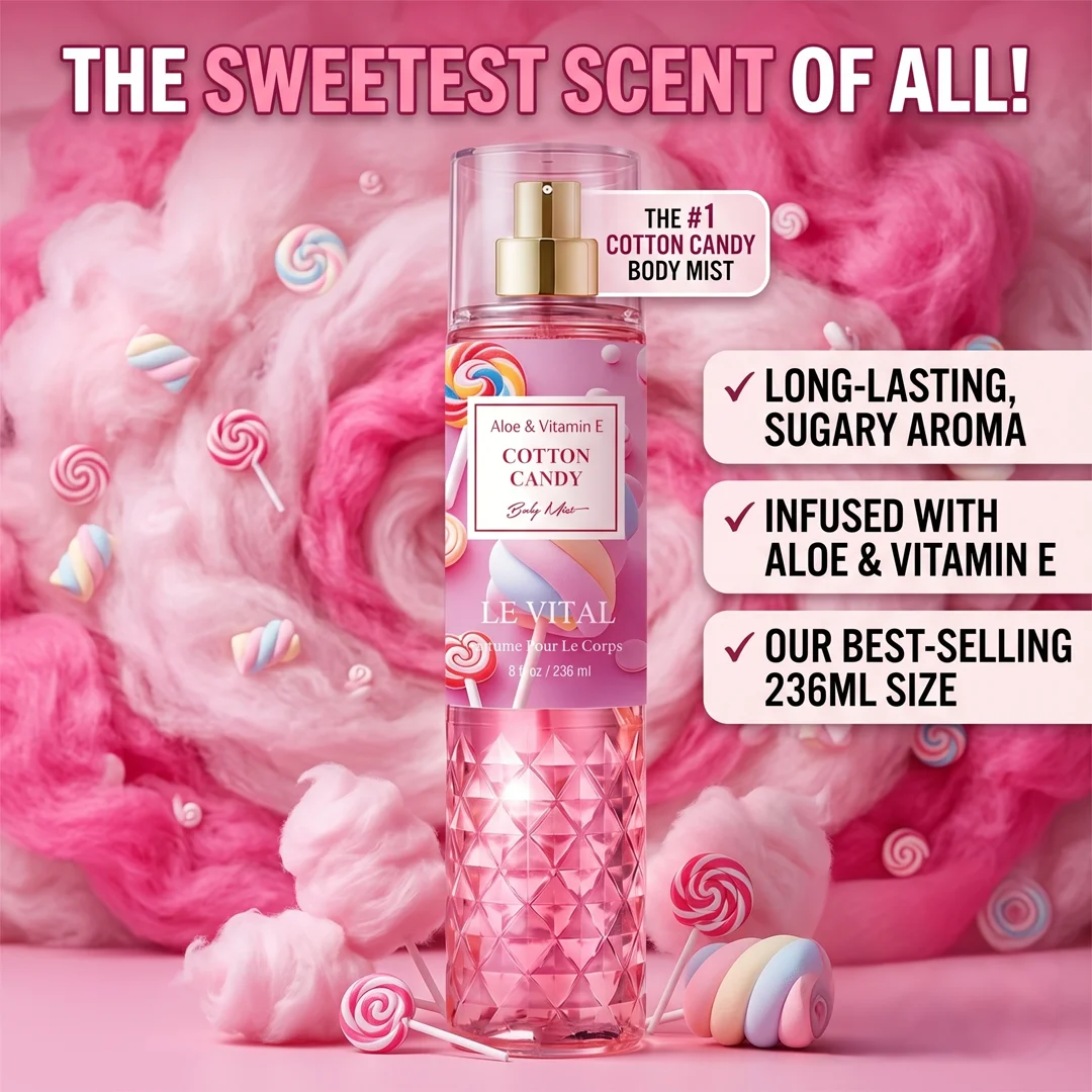 Perfume Fragrance Families - Suikergoedgeur parfum. Bruiloftcadeau! Frisse, elegante en