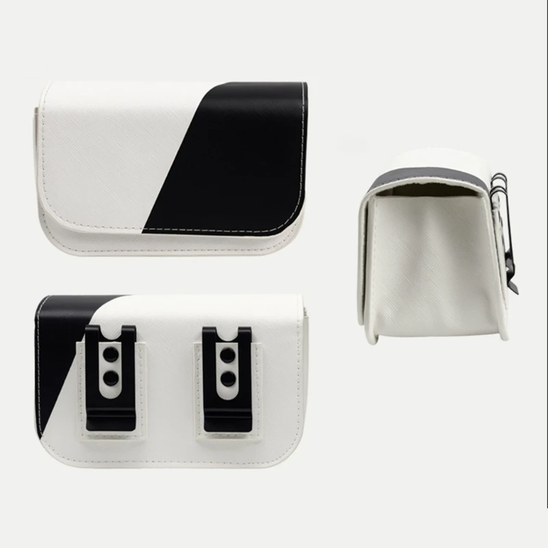 Water Resistant Golf Ball In Modern Square Cut With Double Storage