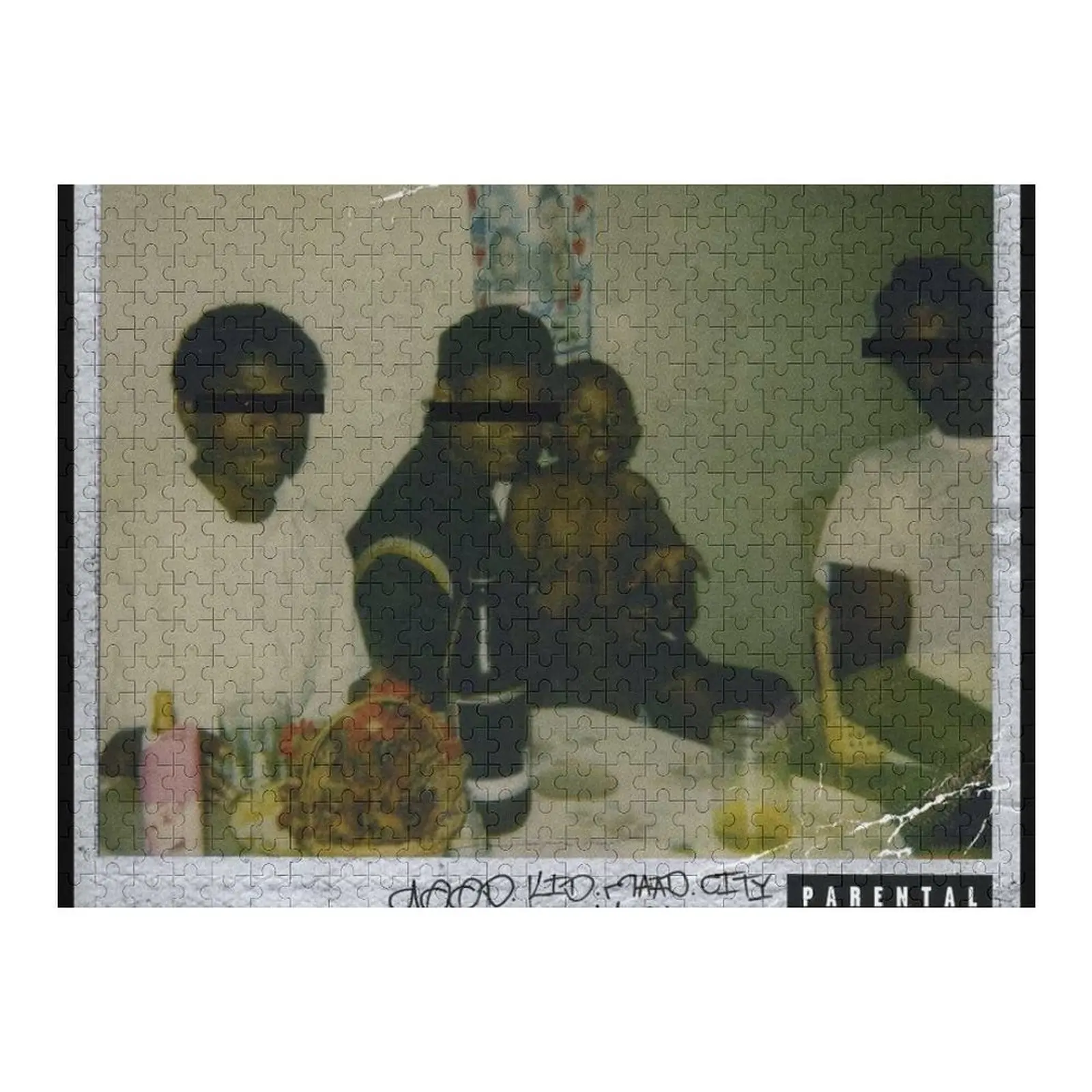 Giocattolo per bambini con puzzle vintage Old Vibe con puzzle fotografico personalizzato