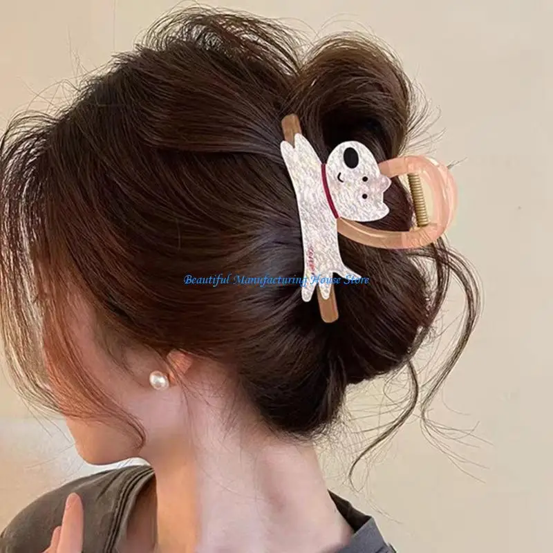 E56A Unique Design Dog Hair Claw Clip Fashion Hairpin Suitable For Different Ages