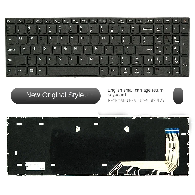 بديل ينطبق على لوحة مفاتيح الكمبيوتر المحمول Lenovo IdeaPad 110-15ISK 310-15ISK 310-15IKB