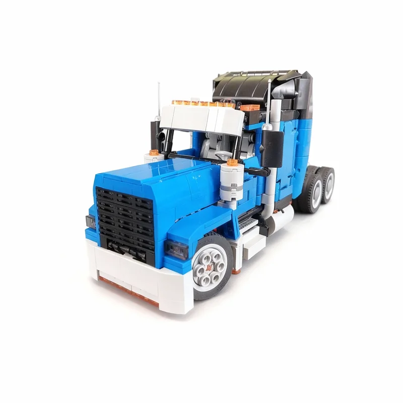 1192pcs MOC Technical Freightliner Classic Model Building Blocks Toy Architecture Christmas Gifts Craft Idea Art 3D Creative