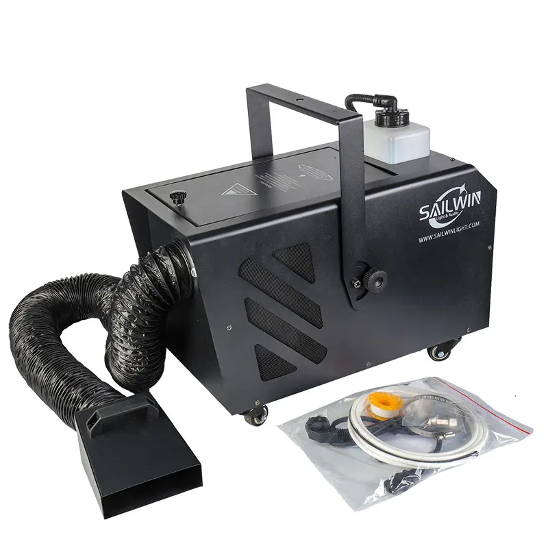 

DMX512 Дымовые пузыри 1500 Вт Машина для низкого тумана с дистанционным управлением Машина для низкой лежания на земле для сценической вечеринки, свадебной машины
