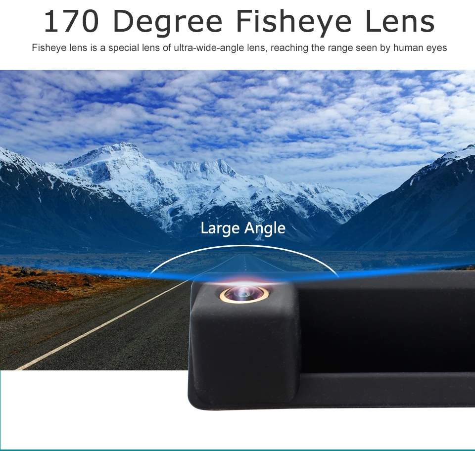 Smartour AHD 1080P Auto-Rückfahrkamera für BMW E60 E39 E90 E82 E61 X1 E84 X5 E70 E92 E91 3/5 Serie E88 E93 X6 Rückfahrkamera – Detail 7