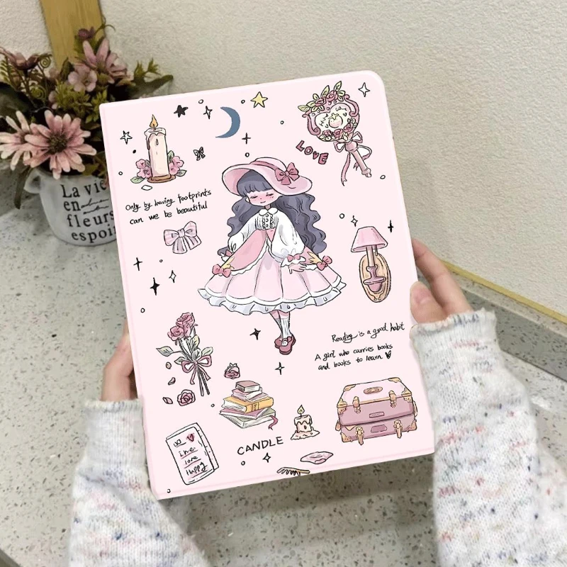 With Pencil Holder Cover for Ipad 10th Generation Case 10.9 Air 5th 4th Gen Mini 6 8.3 Inch Pro 11 2nd 3rd 4th 10.2 9th 8th 7th