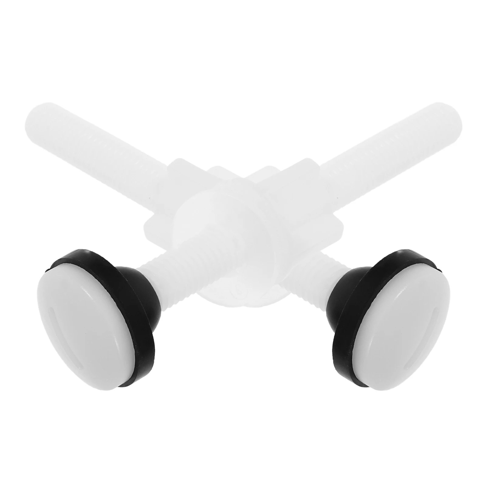 

POM Toilet Tank Bolts Gaskets Washer Supplies Leakproof Design Compatible Parts Split Seat Fixing Hardware Durability Longevity