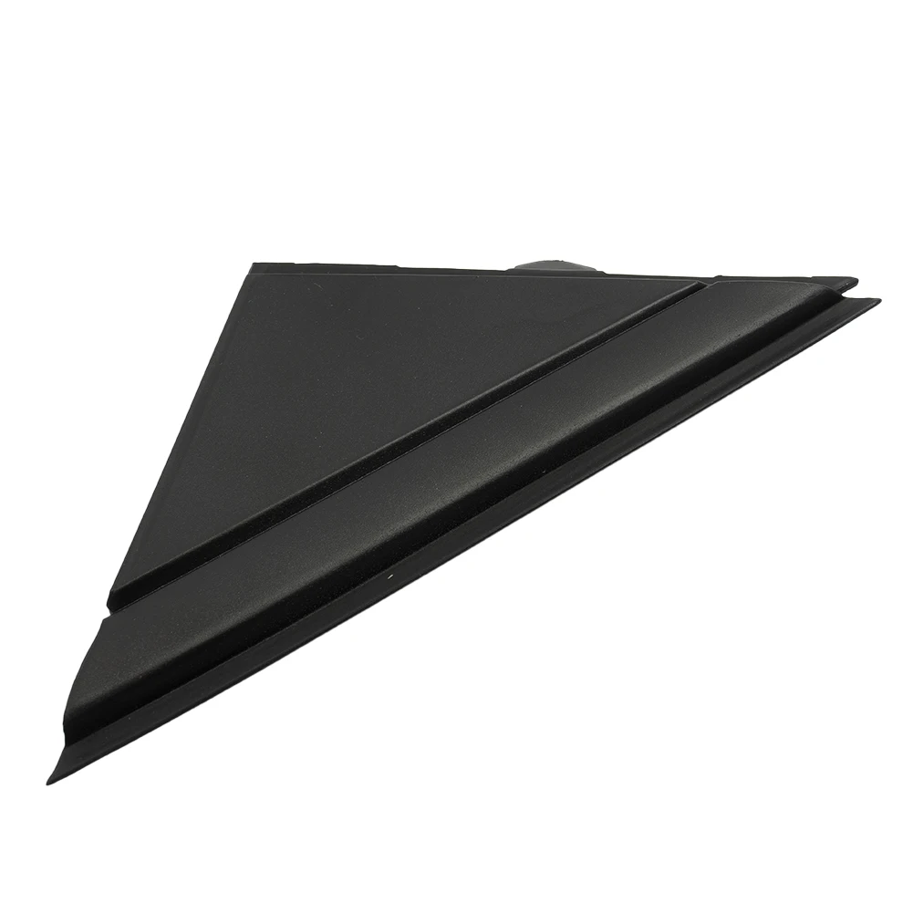 Aksesori pengganti pelat Trim segitiga cermin belakang tahan lama Matte hitam LH & RH cetakan 1SD00KX7AA 2 buah penutup