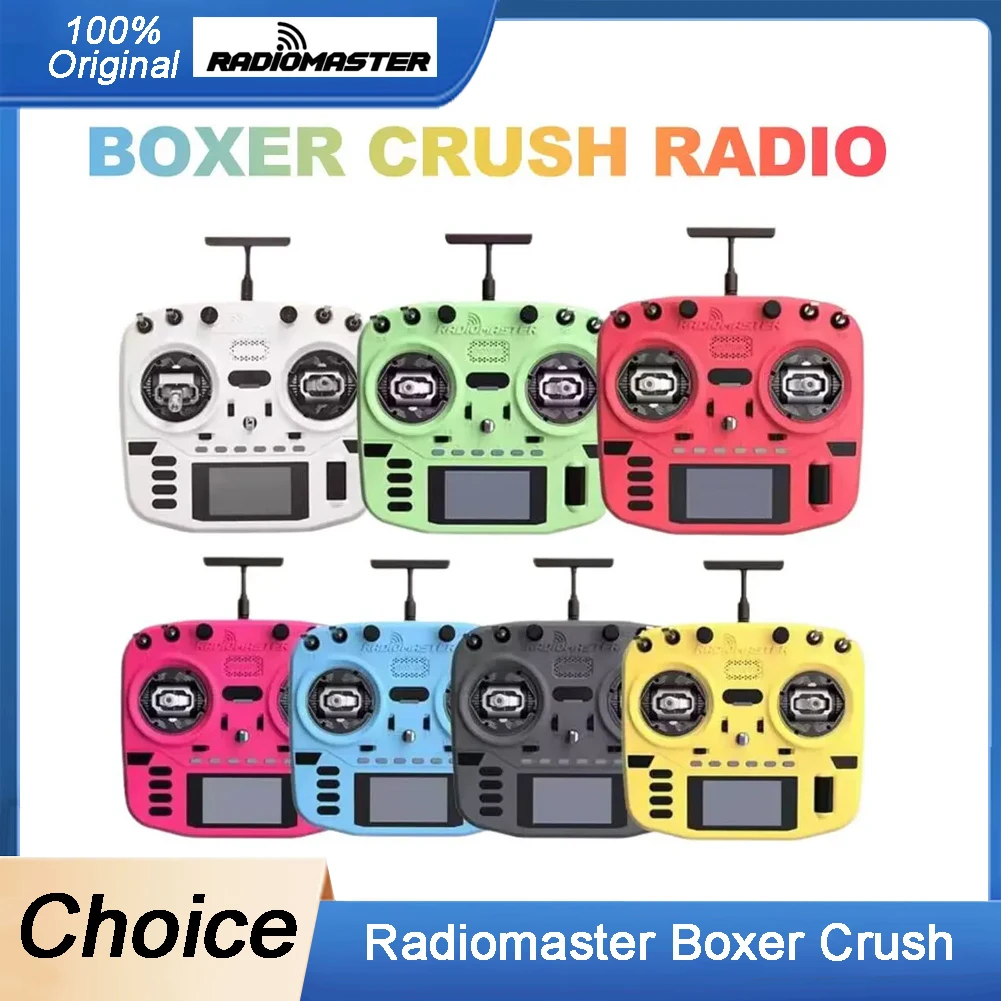 

Radiomaster Boxer Crush Radio Controller 16CH 2.4G ELRS Transmitter EdgeTX ExpressLRS RF System RC FPV Remote Control Drone