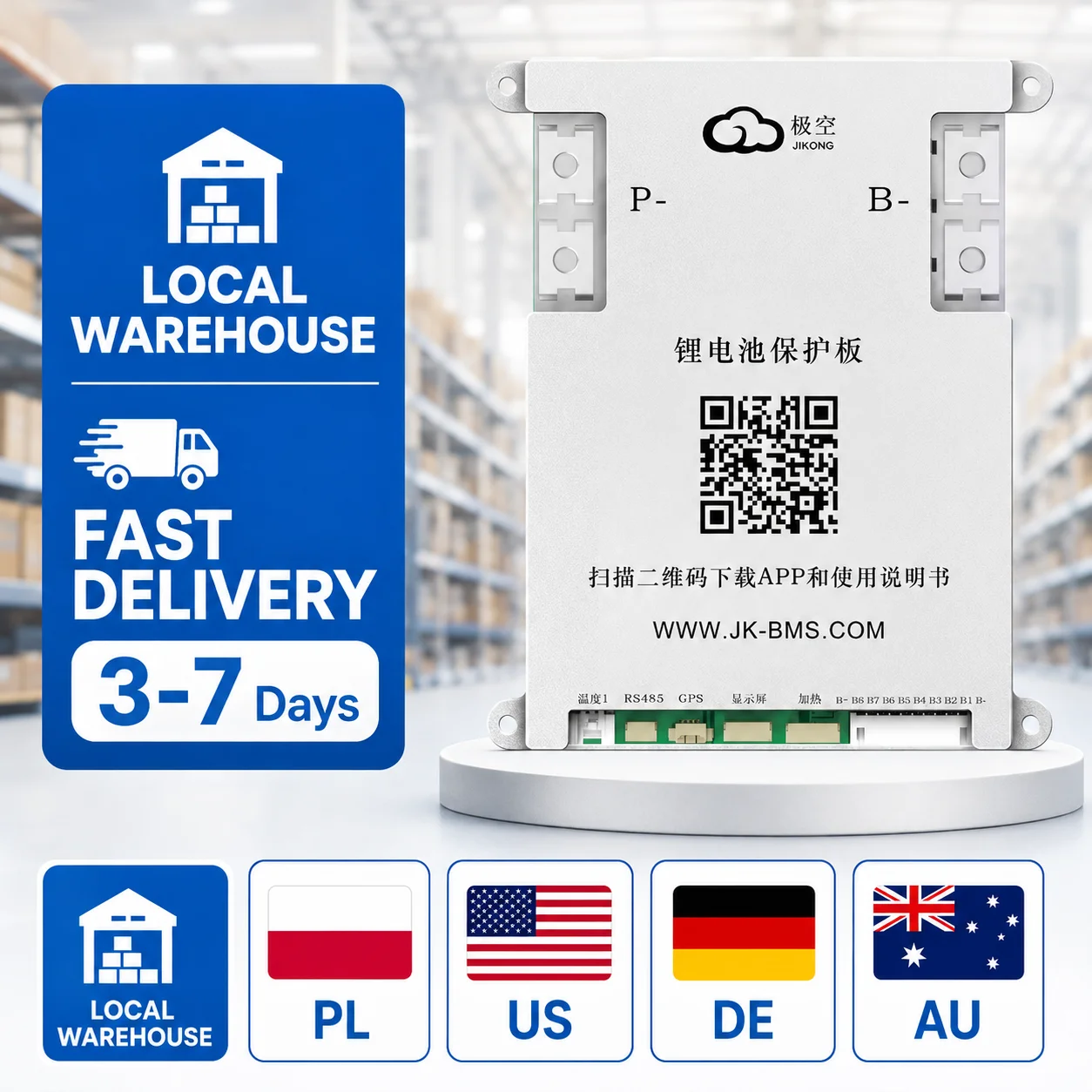 jikong-pcba-bms、04aアクティブバランス、40a-bms、4s-24s、24v-48v-72v、インバーターbms、リチウムイオン-リン酸鉄リチウム-ltoバッテリー