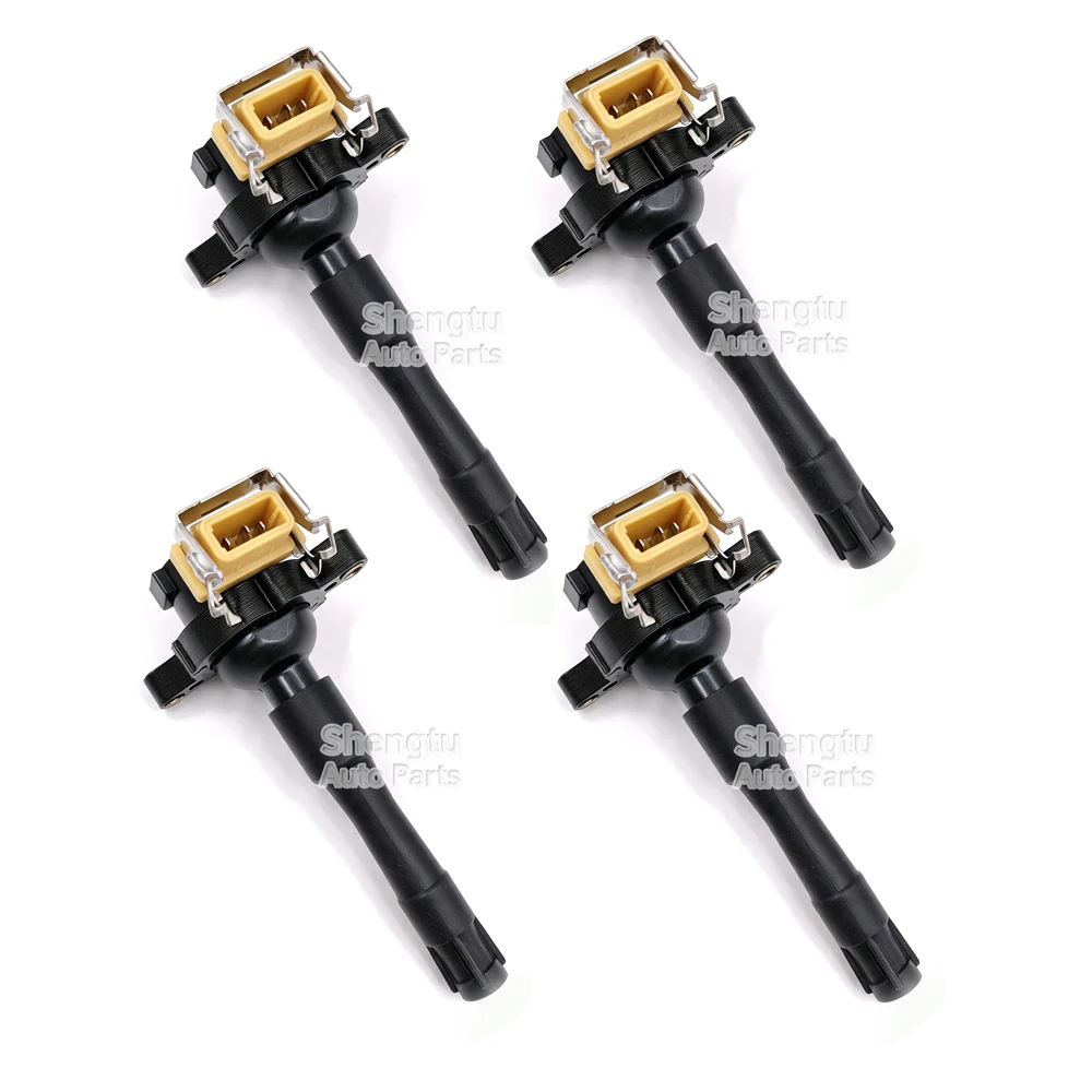 1/4Pcs High Pefromance Ignition Coil 12131748018 for BMW 4.4i 4.6is M62B44 M62B46