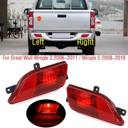 For Great Wall Wingle 3 2006-2011 / Wingle 5 2008-2016 Car Rear Bumper Brake Light Tail Warming Turn Signal Reflector Lamp