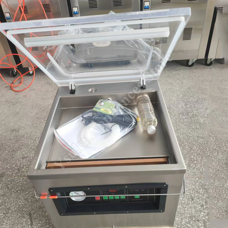 Desktop Vacuum Packaging Machine Commercial Packaging Equipment Fresh-keeping Sealing Machine Dry Wet Vacuum Packaging Machine