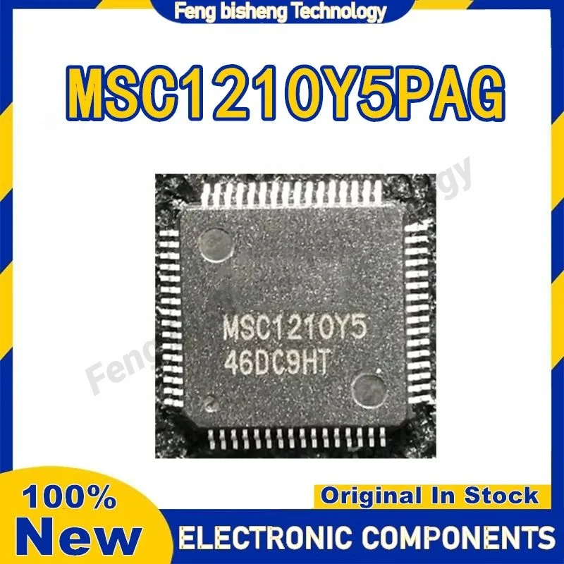 

New Original MSC1210Y5PAG MSC1210Y5PAGR MSC1210Y5 QFP64 In Stock