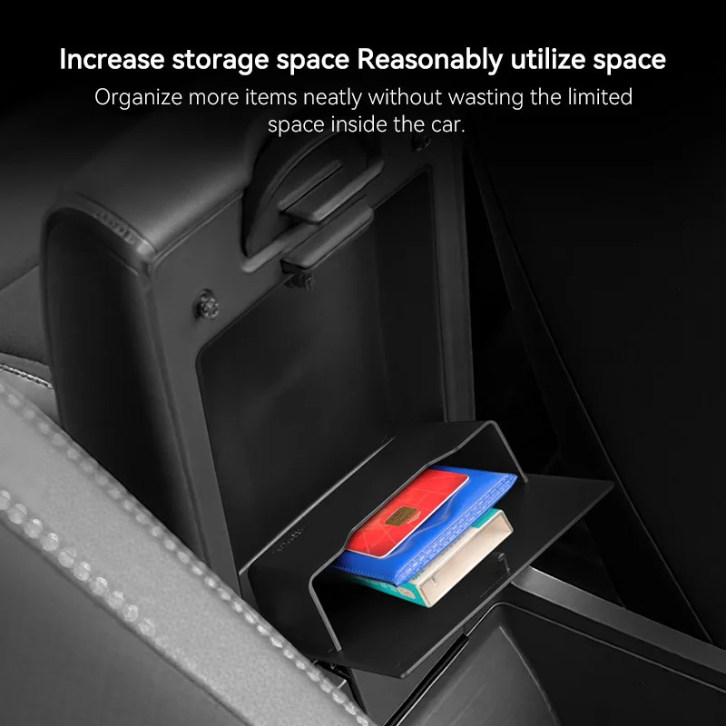 Picture 3: For 23-25 Honda WRV central control armrest box instead of hidden storage box special modification accessories for automobile su
