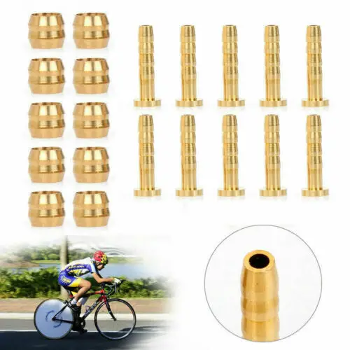 

Mtb Bicycle Connector Insert Olive for Bh59 Bh90 Hope Hydraulic Brake Hose 10 Pair