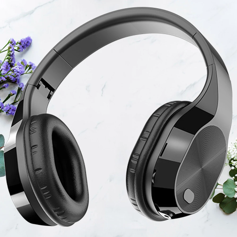 

Wireless Headphones Head-Mounted Noise Reduction Portable Sports Outdoor Travel Game Computer Headset High Sensitivity
