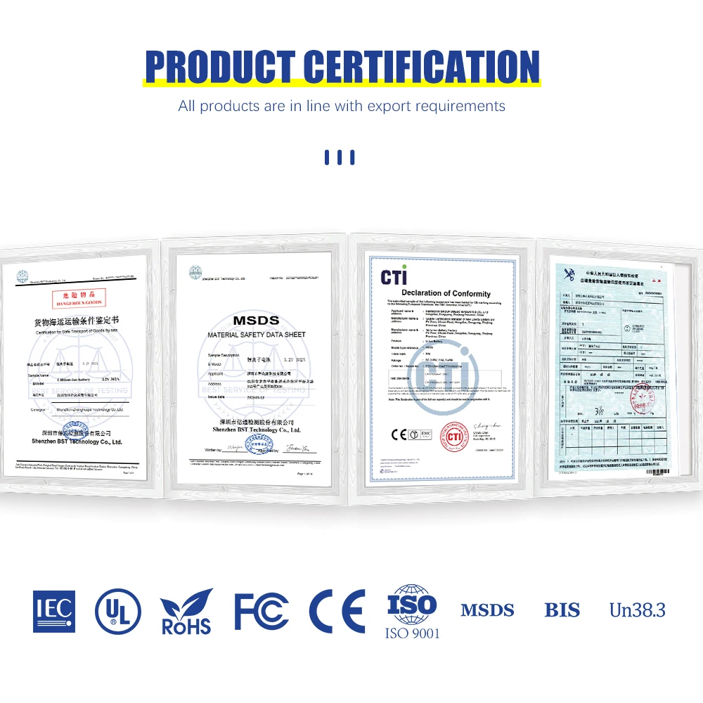 Baterai EVE Lifepo4 3.2V 105Ah Isi Ulang Kelas A Original 4-16PCS 1-3C Debit Tinggi Untuk Penyimpanan Energi Surya DIY 48V