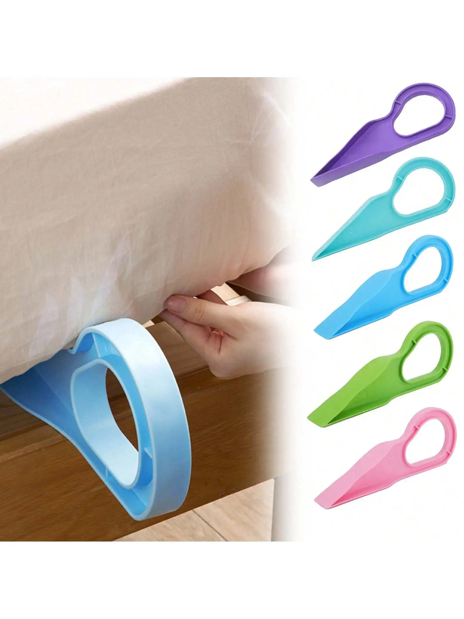 1/2pcs Mattress Lifter Wedge and Bed Maker Tool for Changing Sheets - Removes Sheets, Bed Skirts and More. ﻿