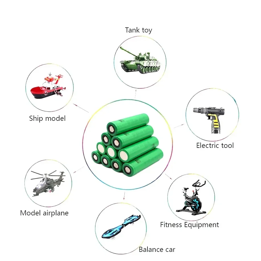 Rechargeable Lithium-ion Battery, 18650 mAh, 3000 V, for Vtc6, 3.7V, Toys, Tools.