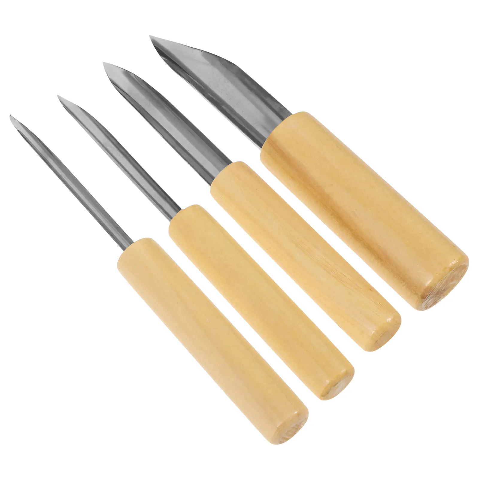 

4 Pcs Punch Tool Clay Polymer Extruder Semicircle Shaping Metal Tools Hole Pottery Sculpting