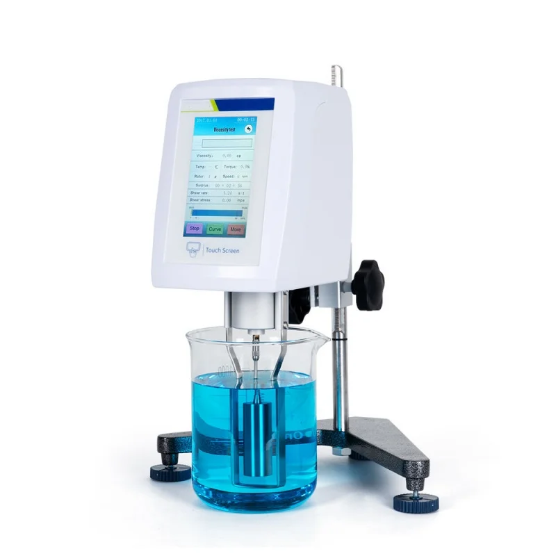IKEME Digital Rotational Viscometer High Viscosity Laboratory Color Touch Screen Viscometer Electronic Measuring Instrument
