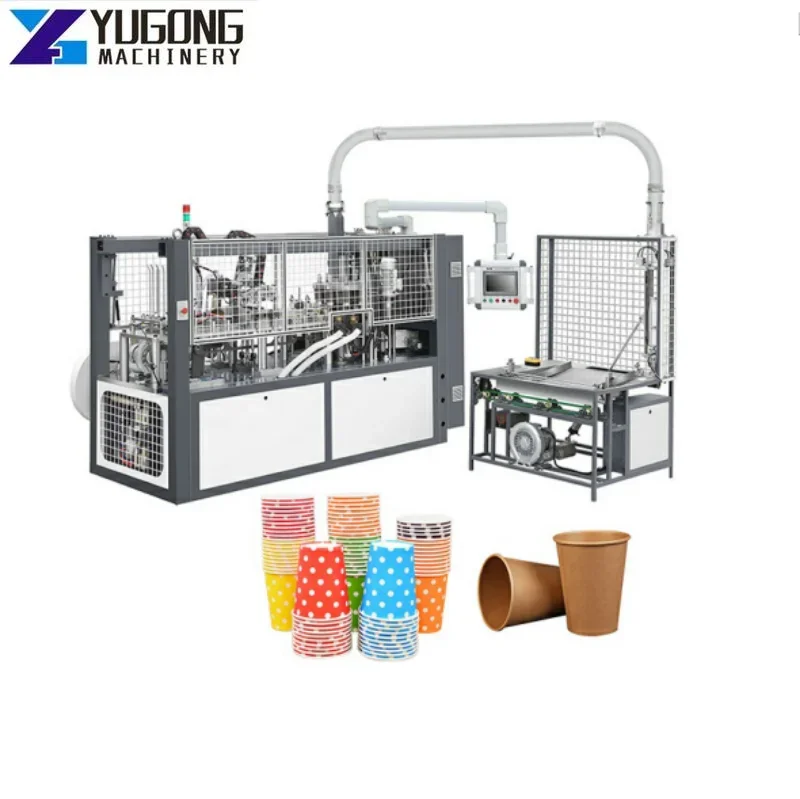 YG Fully Automatic Disposable Drinking Paper Cup Making Machines Paper Cup Making Forming Production Line