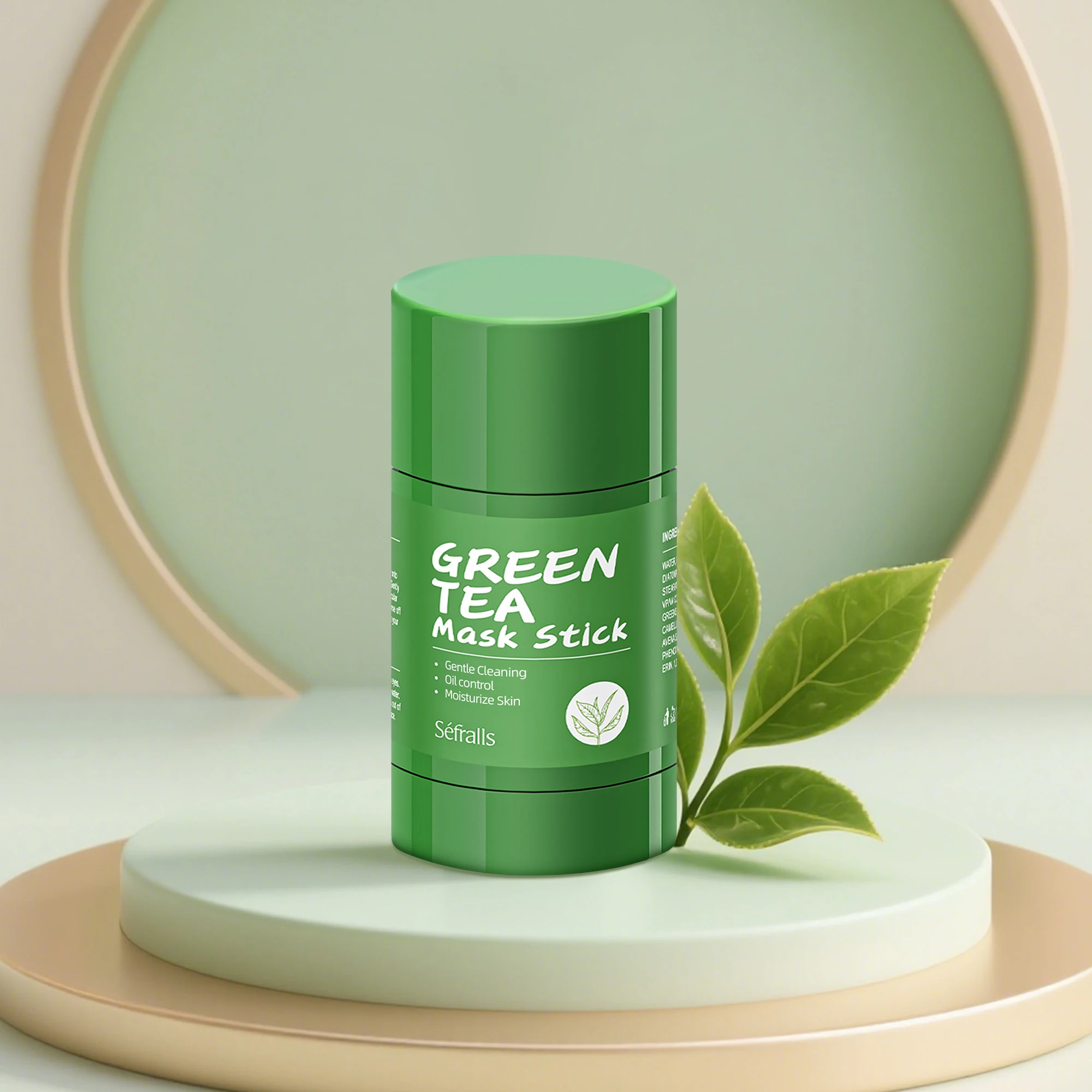 

Séfralls Green Tea Cleansing Bar 40g Black Spot Shrink Pores Remove Blackheads Sticky Facial Blemishes Moisturising Mask