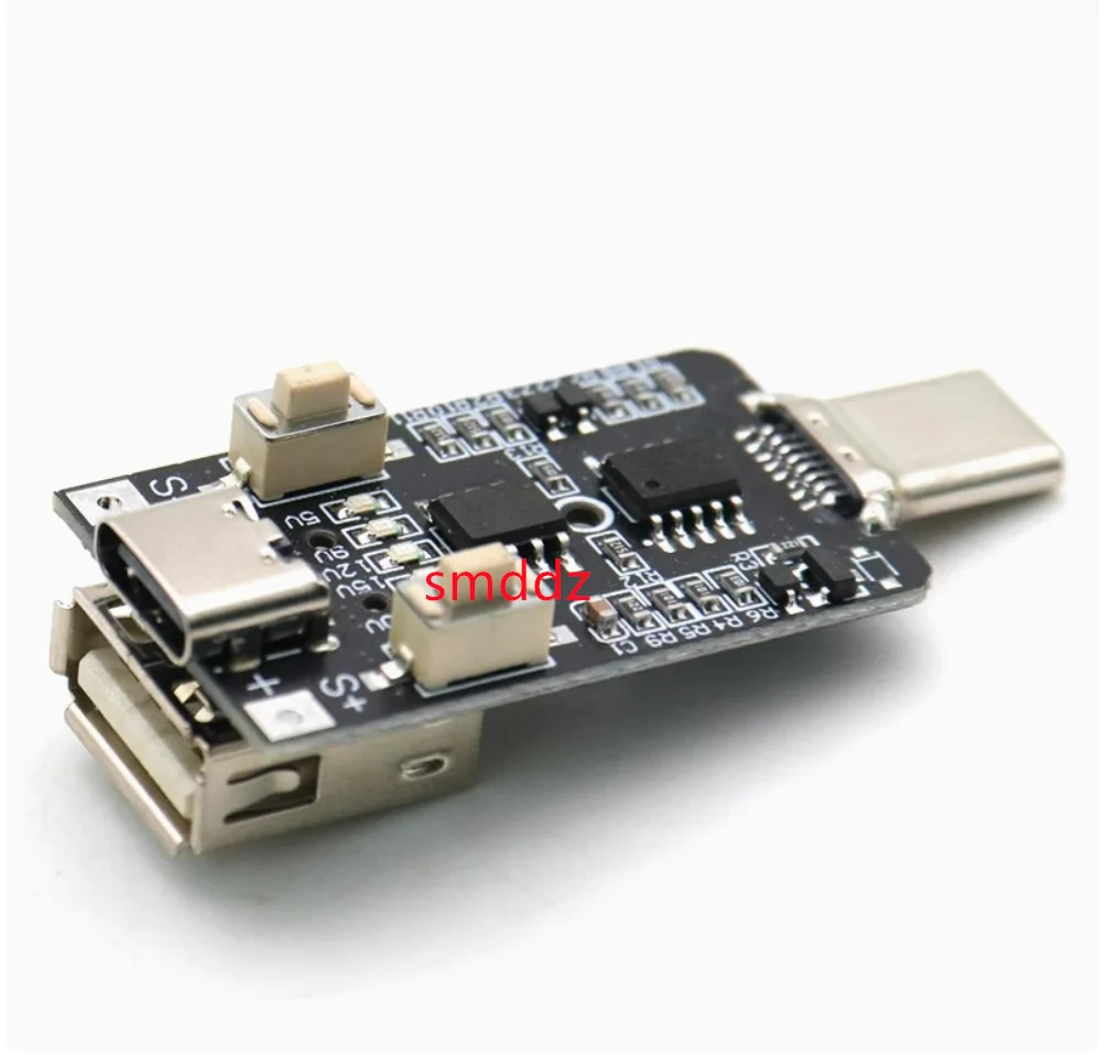 5pcs/PD2.0/3.0 decoy type c PD fast charging trigger module induction line motherboard 9V12V15V20V adjustable