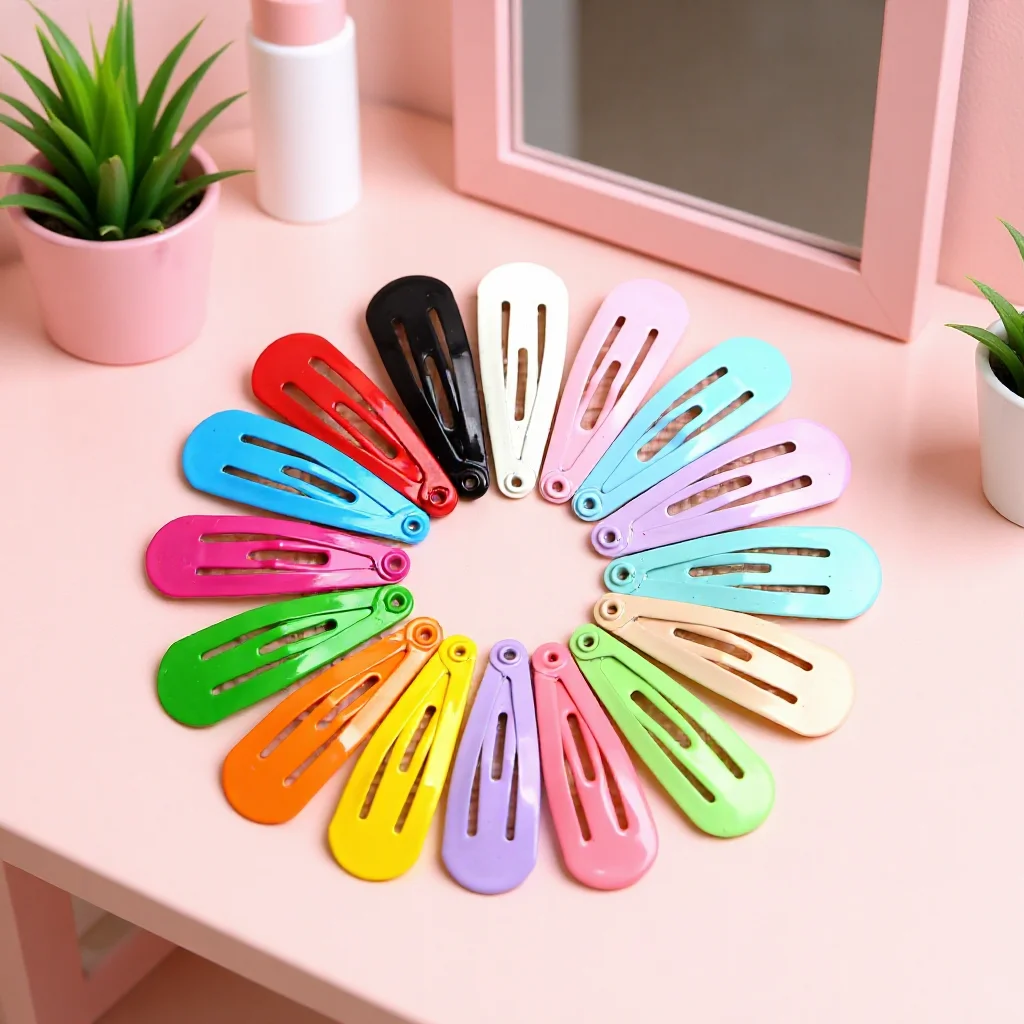 

Мини-цветная детская заколка BB в корейском стиле для девочек, заколка для волос с краской воды, макаронная челка, зажим