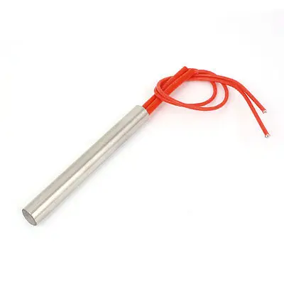 AC220V 400W 12 x 100mm Single Ends Cartridge Heater Heating Element