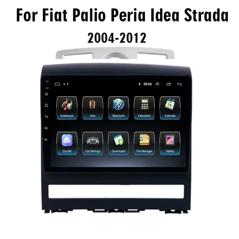 Car Radio GPS Android 13 Multimedia Video Player Auto Stereo Audio For Fiat Strada Idea 2012+ Carplay Camera NO DVD