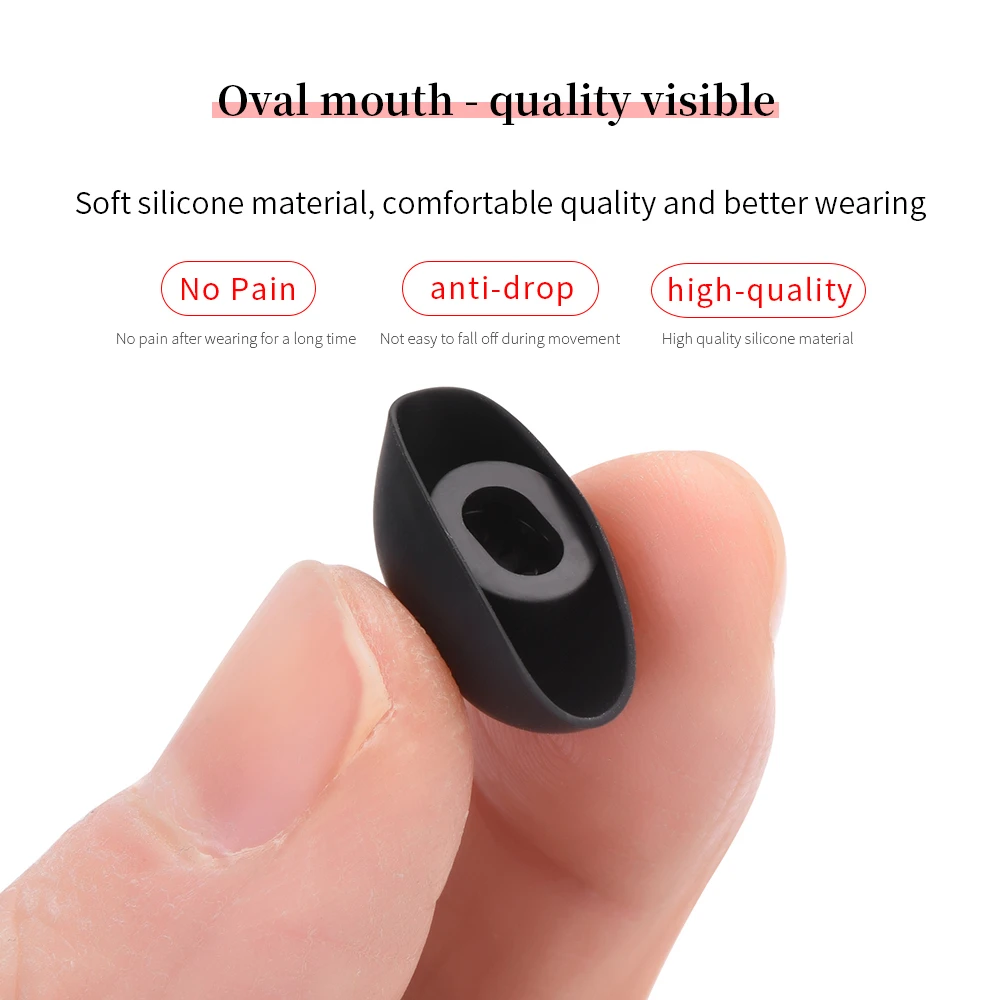2 pezzi di punte per le orecchie in Silicone di qualità per HUAWEI Freebuds 5i TWS auricolari Freebuds5i suggerimenti per auricolari con schermo filtrante tappi per le orecchie morbidi