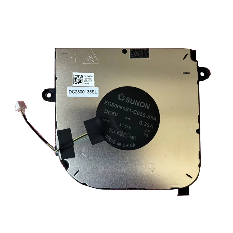 New Original Laptop CPU Cooling Fan For DELL Latitude 5440 Precision 3480 0KF74T