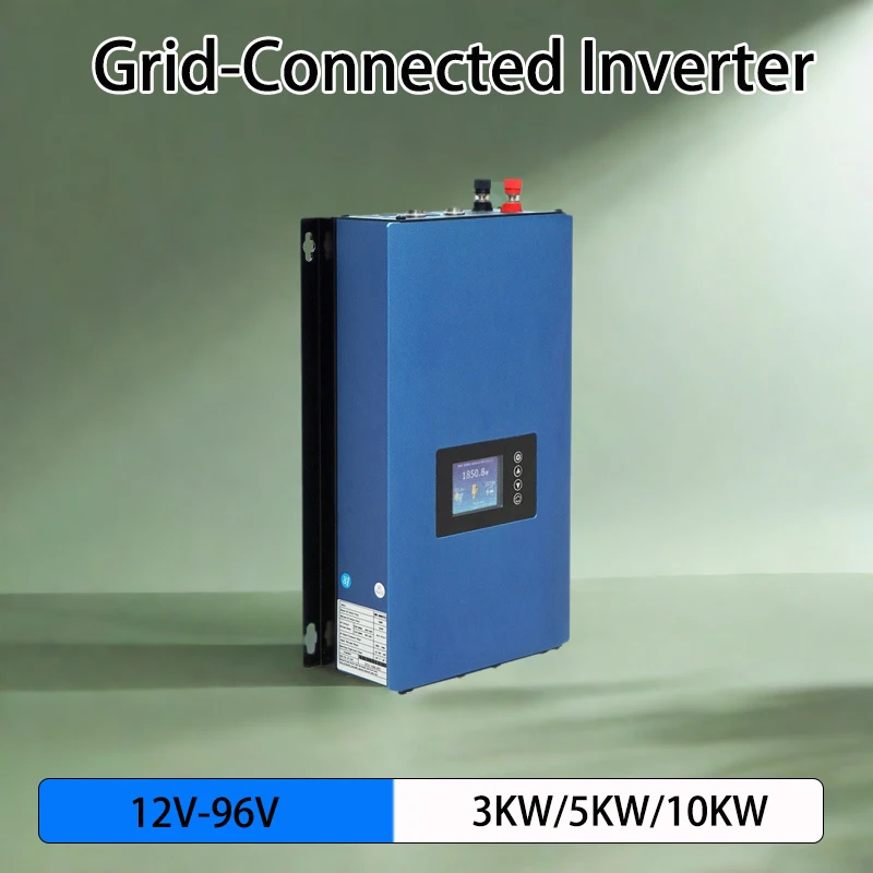 3KW 5KW Wind Power Grid Tie Inverter with Limiter Sensor/Dump Load Controller/Resistor WIFI 3 Phase 48v 96v Wind Generator