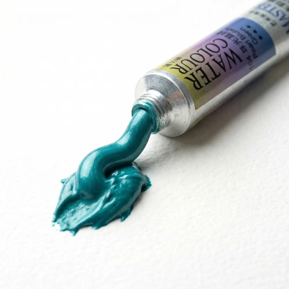 Maries Artist Perlglanz-Aquarellfarben-Set für Studenten, Kunst, spezielles Briefpapier, Aquarellverpackung, Farbzubehör – Detail 5
