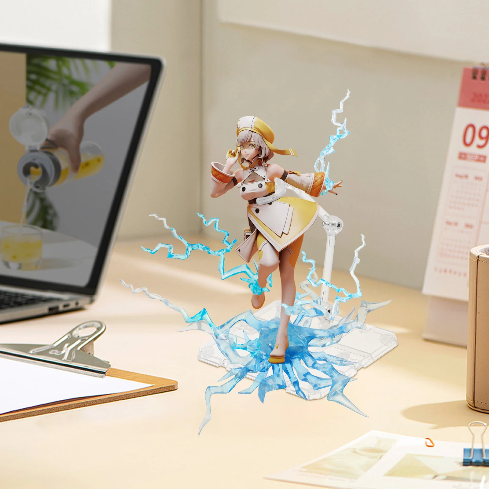 

1 Set Action Figure Stand Clear Toy Holder Figurine Model Assembly Action Figure Display Rack portable Doll Model Support Stand