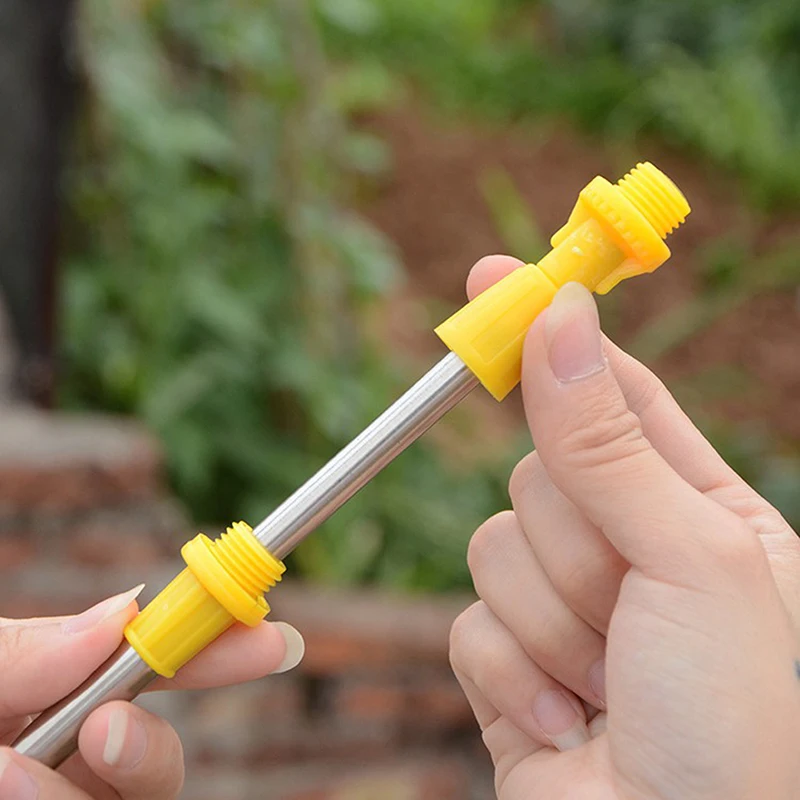 Retractable Spray Rod 0.45-0.8m Hand Pressure Sprayer Extension Pole Garden Watering Can Spray Accessories