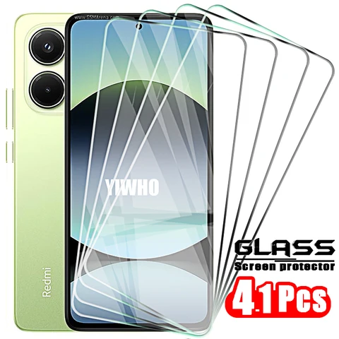 4-1 шт. закаленное стекло для Redmi Note 14 4G 5G 13 Pro Max Защитная пленка для экрана Redmi Note14 13Pro 13c 12c Передняя защитная пленка