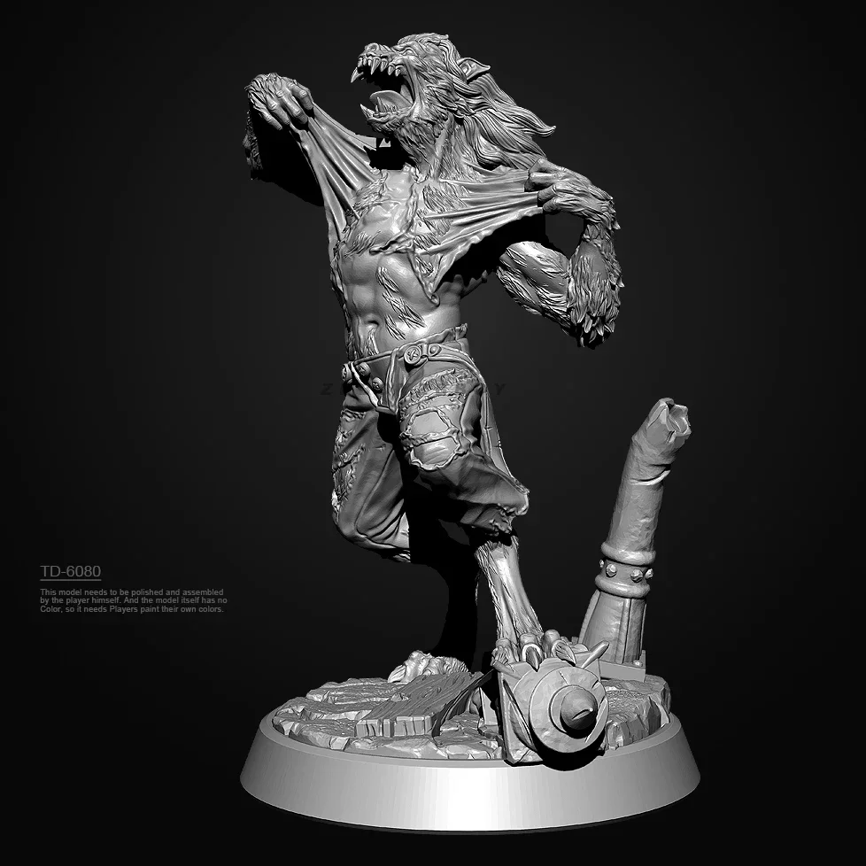 

38mm 50mm 75mm Resin model kits figure colorless and self-assembled（3D Printing ） TD-6080/3D