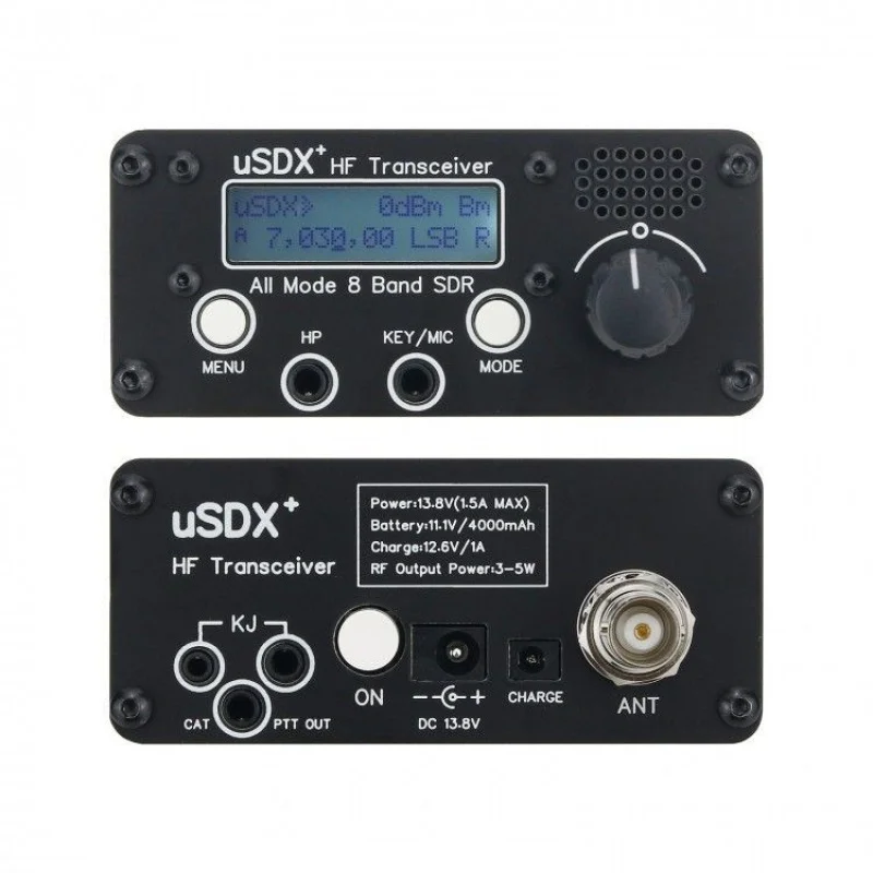 Open SourceuSDR uSDX+Plus V2 8BandSDRtransceptorHF SSB Transceptor de onda corta de alta frecuencia