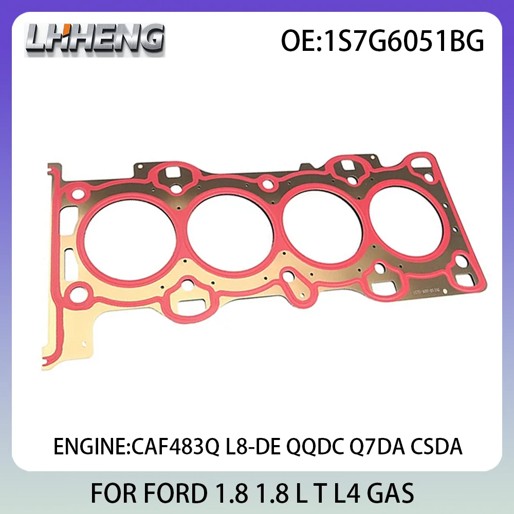 

Engine Cylinder Head Gasket For FORD C-MAX FOCUS MONDEO 1129044 1302345 1S7G6051BG Q7DA CSDA QQDC CSDB 1.8L 1.8 L T L4 GAS 00-12