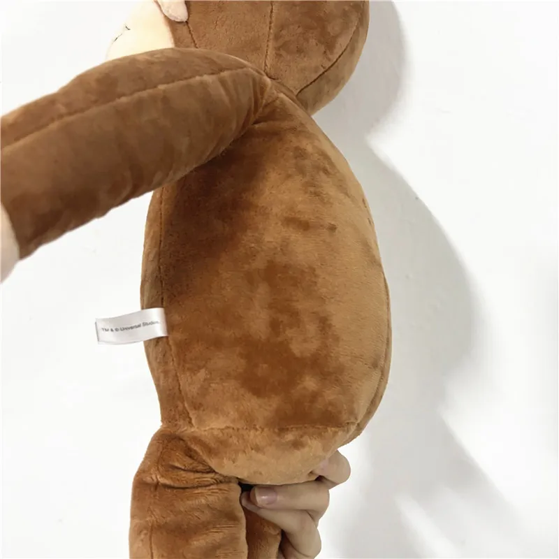 Nowy, uroczy, ciekawski małpka George, pluszak, duży rozmiar 48 cm, zabawki pluszowe dla dzieci, prezenty dla dzieci.