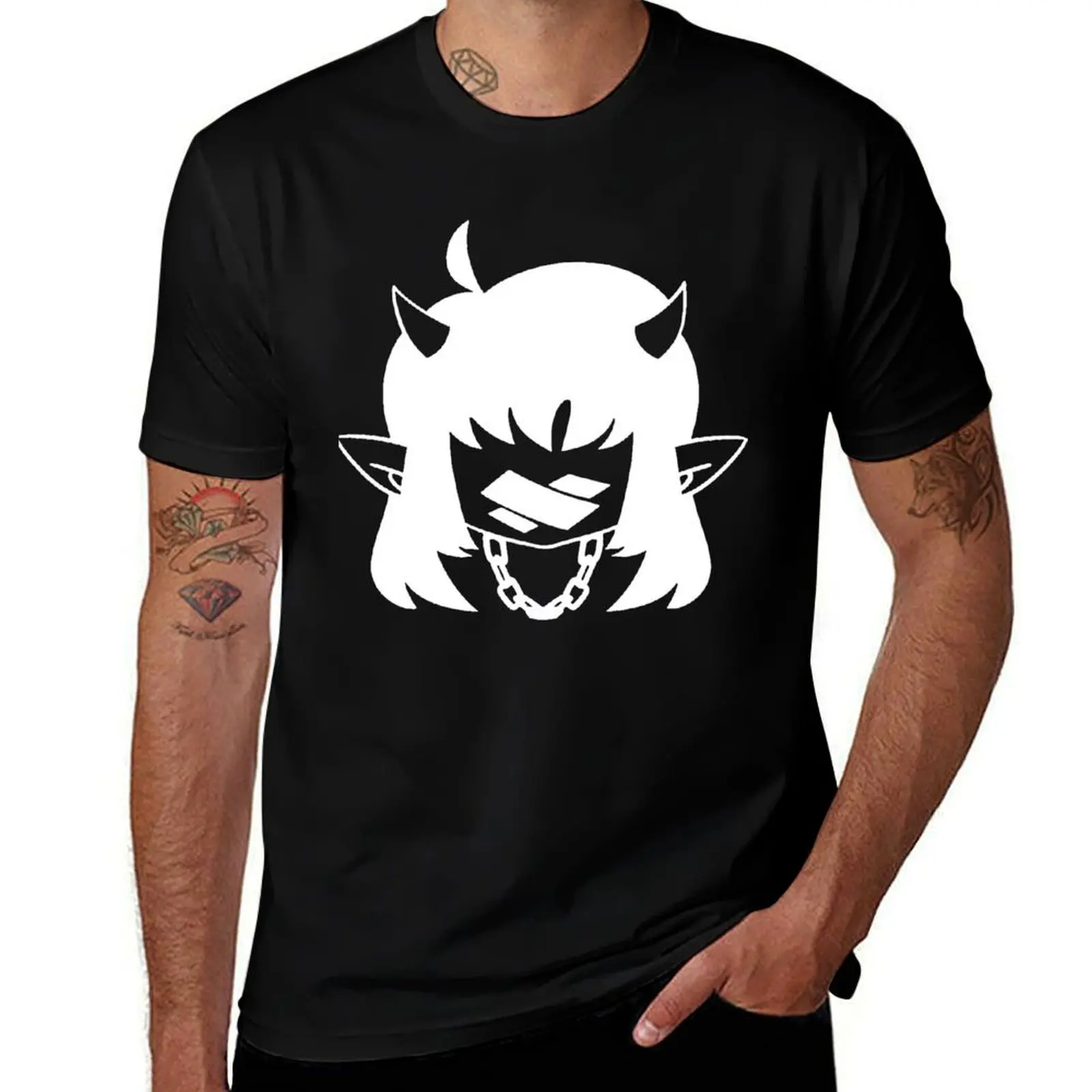 

DEMONDICE Design T-Shirt customs design your own anime figures shirts graphic tee t shirt men 100℅ cotton