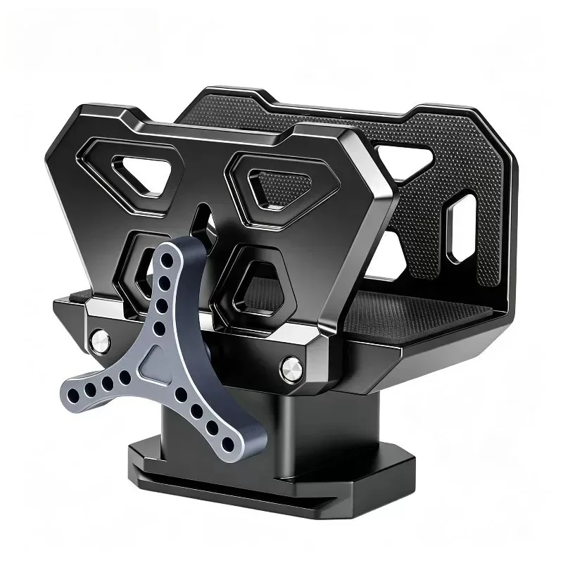 NEW    Aluminum Shooting Saddle Tripod Bracket Vise Tactical Clamp Outdoor Adaptation 3/8 Inch Thread