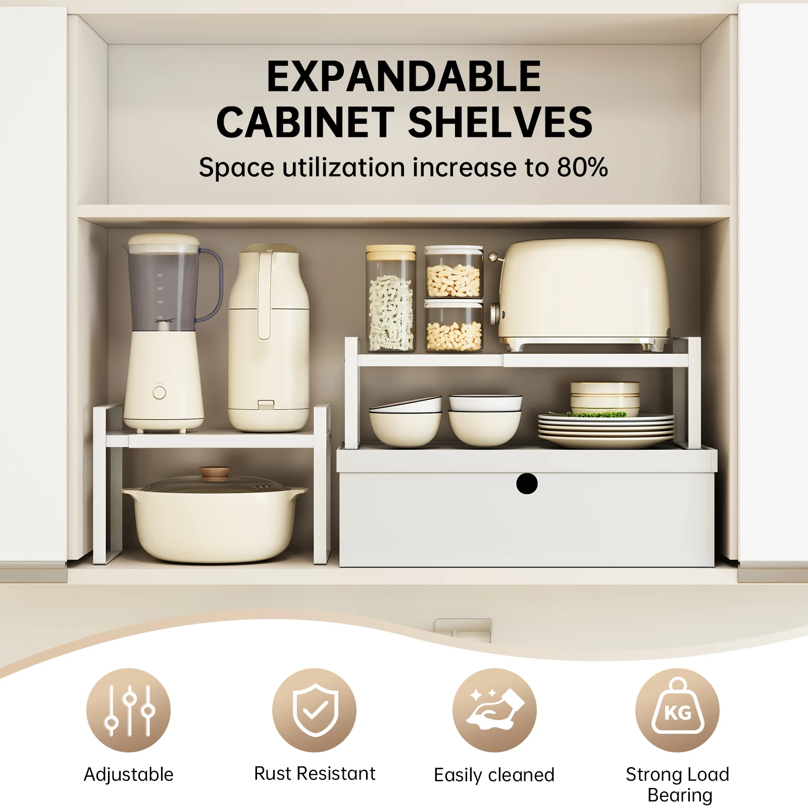 Thumbnail 2 - #25 Cheapest Under-Sink Cabinet Storage Racks Deals You Can Get