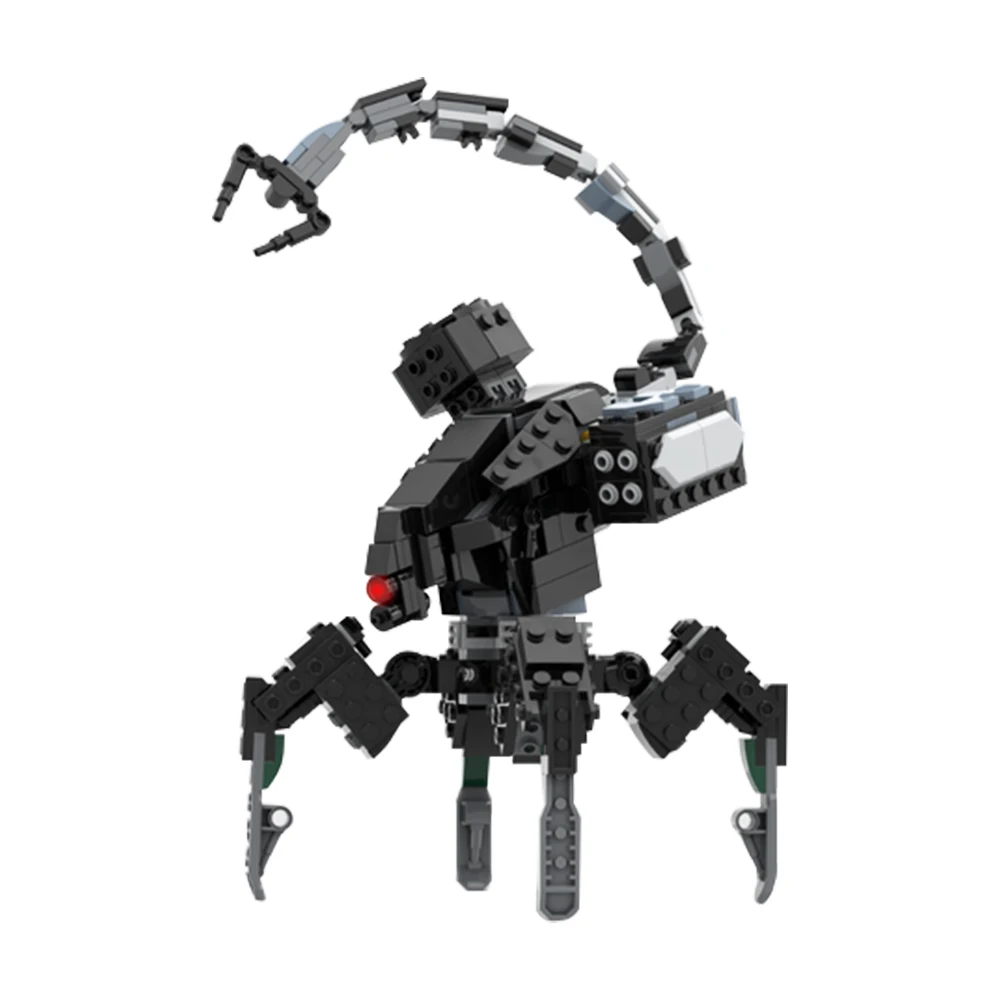 

Gobrick Moc Horizon Zero Dawn FAS-ACA3 Scarab модель кирпича игра Монстр запрещенный Запад DIY строительные блоки игрушка для подарка