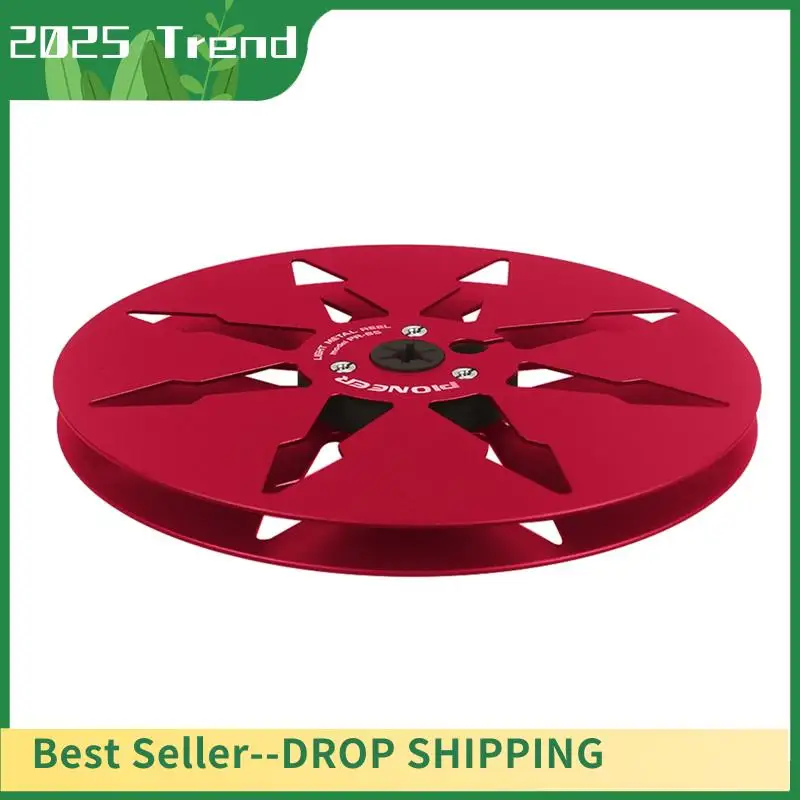 

Top Deals 7 Inch 8 Hole Opener Empty Reel Aluminum Tape Recorders Forpioneer Analog Audio Recorder Red