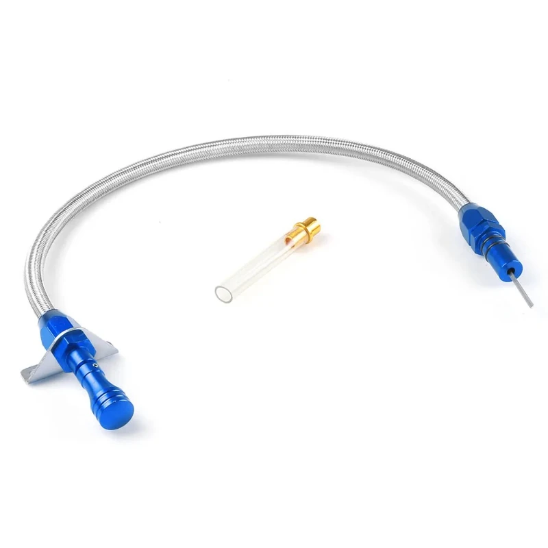 

Firewall Mounted Transmission Dipstick Stainless Steel Tube for GM Chevrolet TH-400 TH-350 Turbo SBC BBC 350 400
